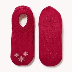 Joe Fresh Embroidered Low-Cut Slipper Socks 1 ea, $14.00/1ea