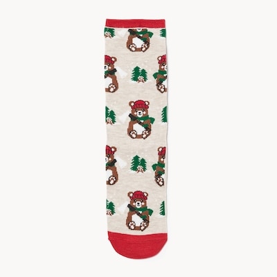 Joe Fresh Holiday Woodland Crew Socks 1 ea, $3.00/1ea