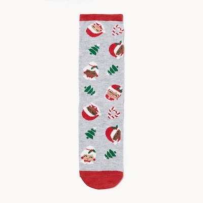Joe Fresh Holiday Santa Crew Socks 1 ea, $3.00/1ea