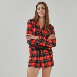 Joe Fresh Festive Printed Lush Sleep Short 1 ea, $16.00/1ea
