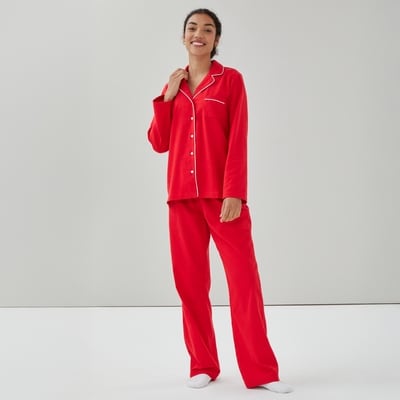Flannel Sleep Set - Red