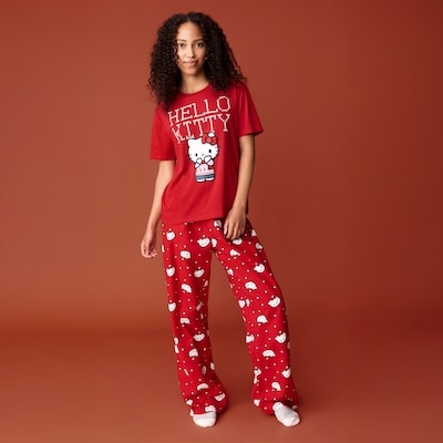 Hello Kitty Holiday T-Shirt - Red