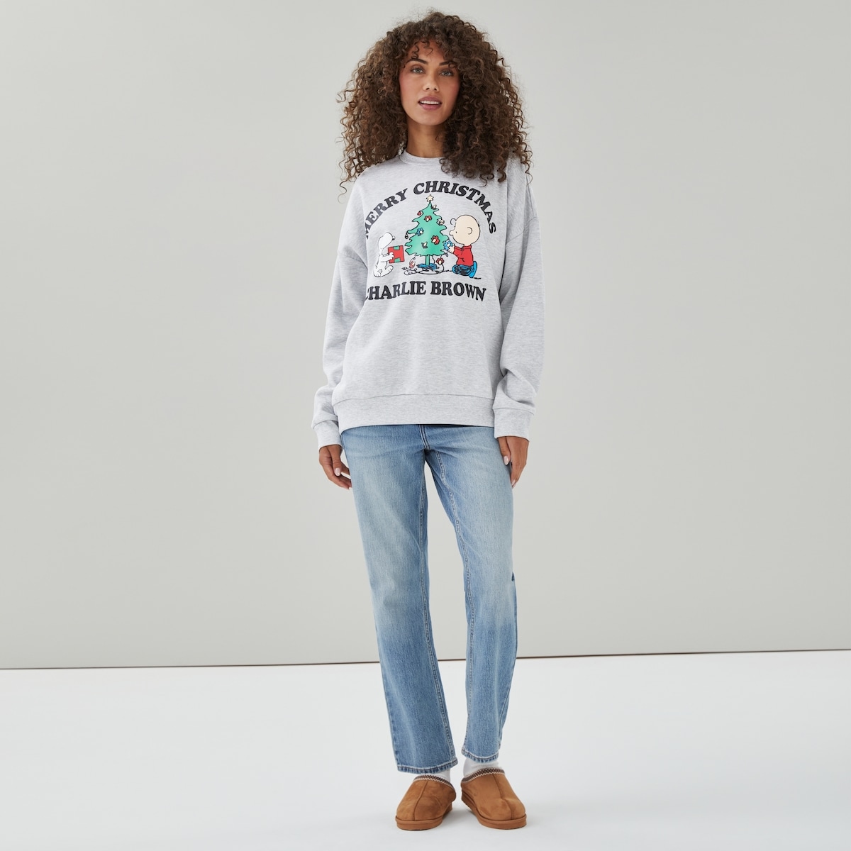 Peanuts Snoopy Festive Graphic Sweatshirt