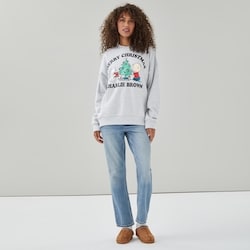 Joe Fresh Peanuts Snoopy Festive Graphic Sweatshirt 1 ea, $39.00/1ea
