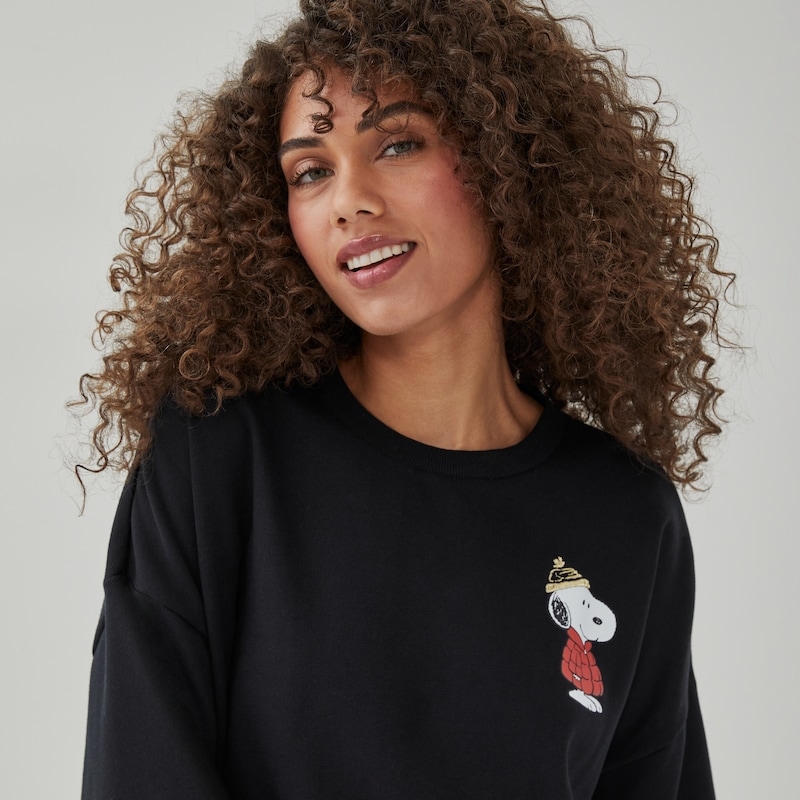 Joe Fresh Peanuts Snoopy Festive Graphic Sweatshirt - 1 ea