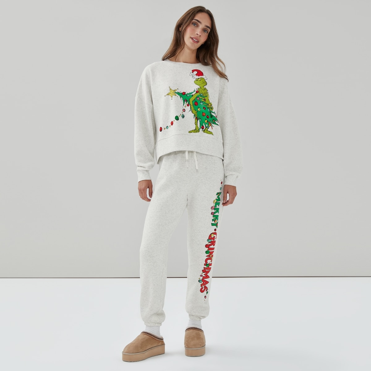 Grinch Festive Graphic Sweatshirt