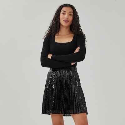 Joe Fresh Sequin Pleated Skirt 1 ea, $39.00/1ea