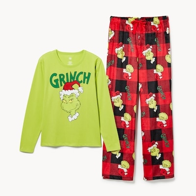 Grinch Festive Sleep Set - Green