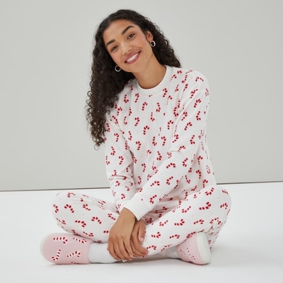 Joe Fresh Ensemble pyjama des Fêtes en molleton 1 ea, 35,00 $/1ch