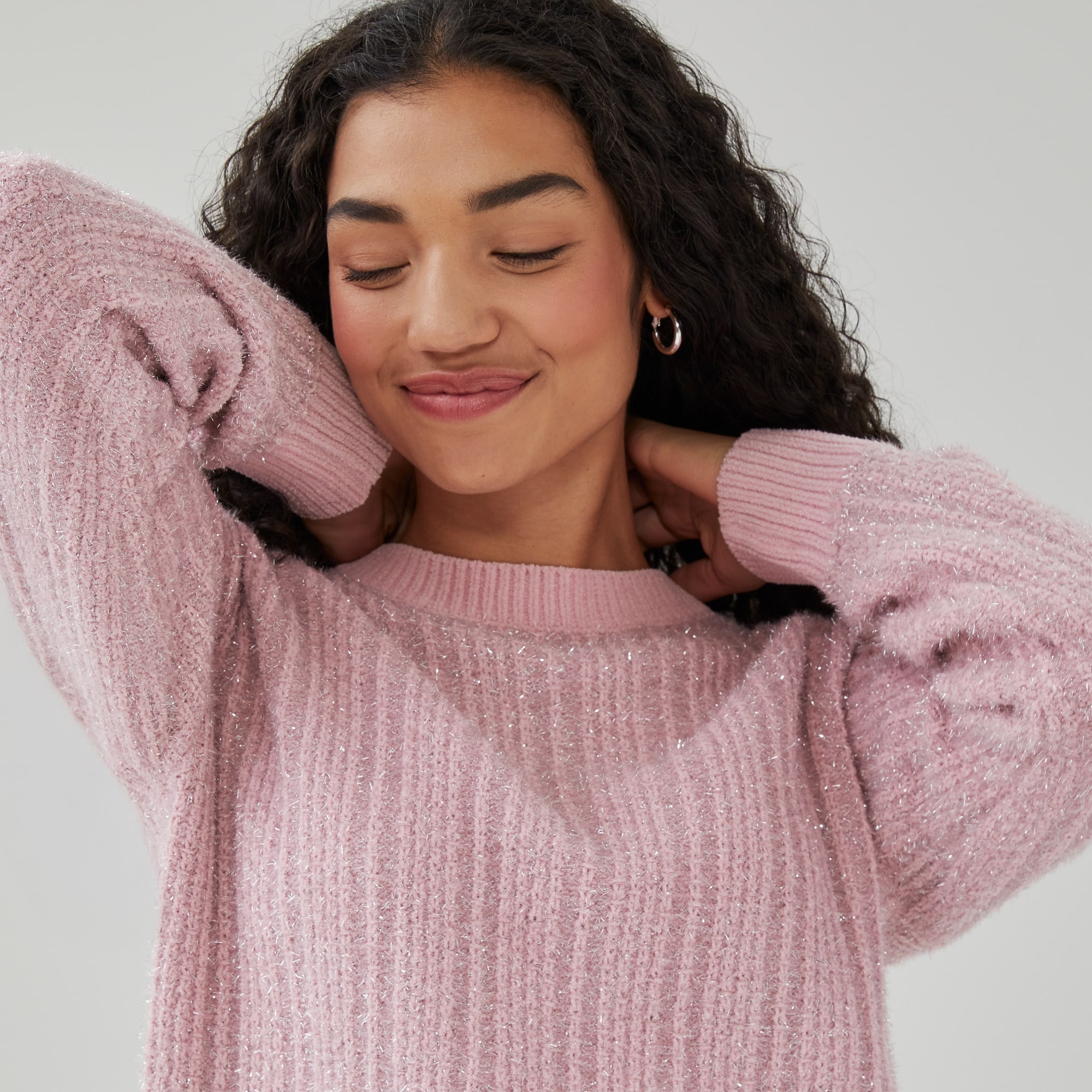 トップス C.E MIX COLOURS LOOSE KNIT 25AW Mix Colours Loose Knit - Beige