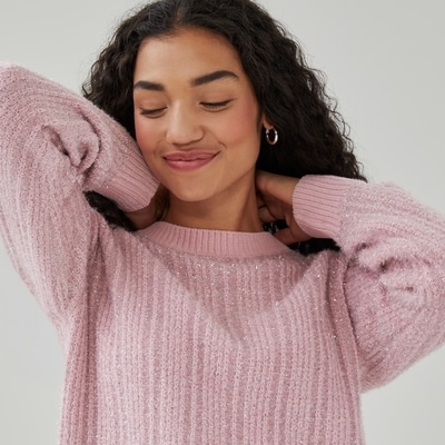 Joe Fresh Chandail en tricot à œillets métallique 1 ea, 45,00 $/1ch