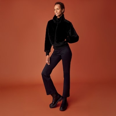 Joe Fresh Veste sport à fermeture éclair en similifourrure 1 ea, 59,00 $/1ch