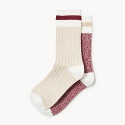Joe Fresh 2-Pack Ultra Soft Ribbed Crew Socks 1 ea, $12.00/1ea