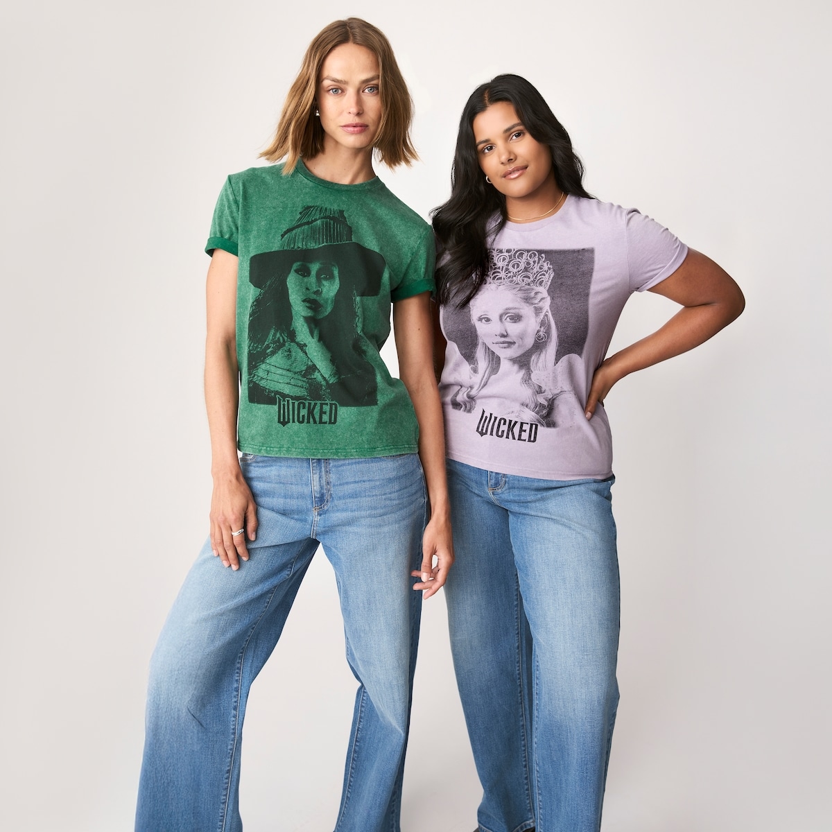 T-shirt  coupe dcontracte Glinda de Wicked - Lilas