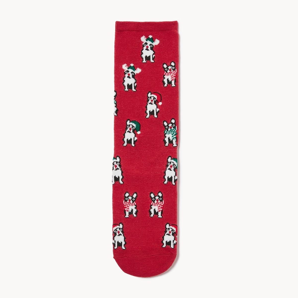 Holiday Crew Socks - Red