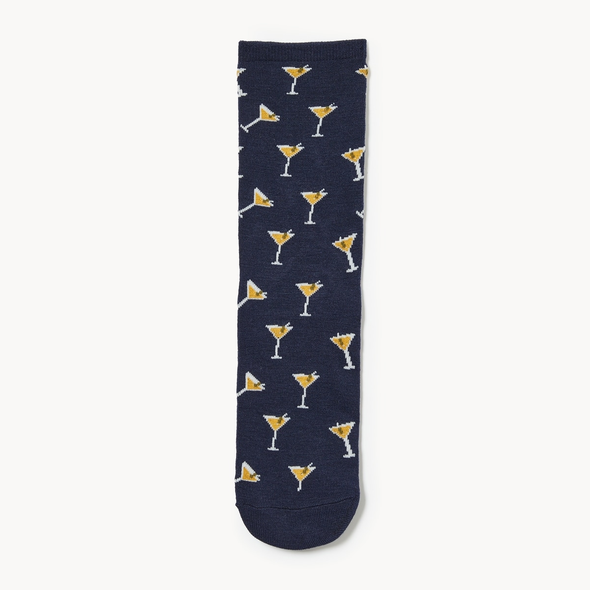 Holiday Crew Socks - Dark Blue