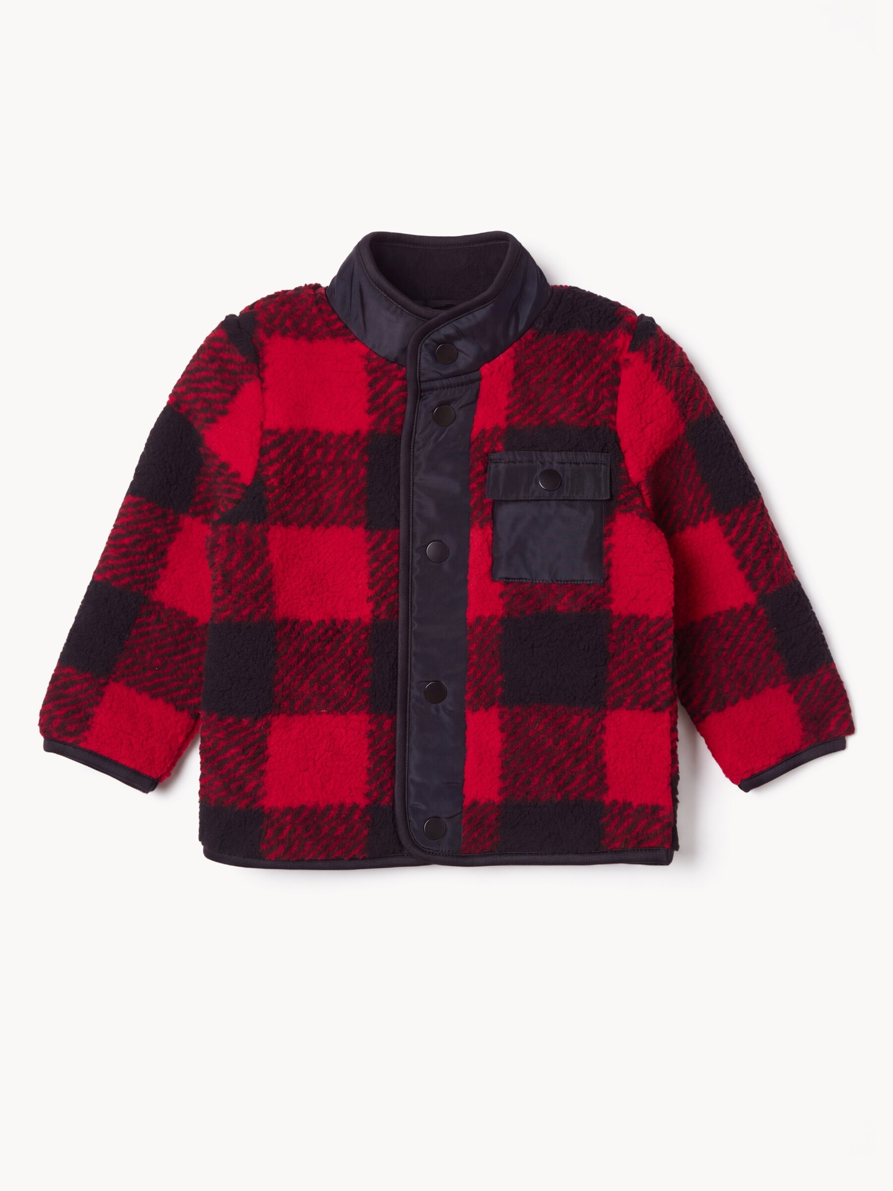 Veste en molleton pelucheux, bébés garçons