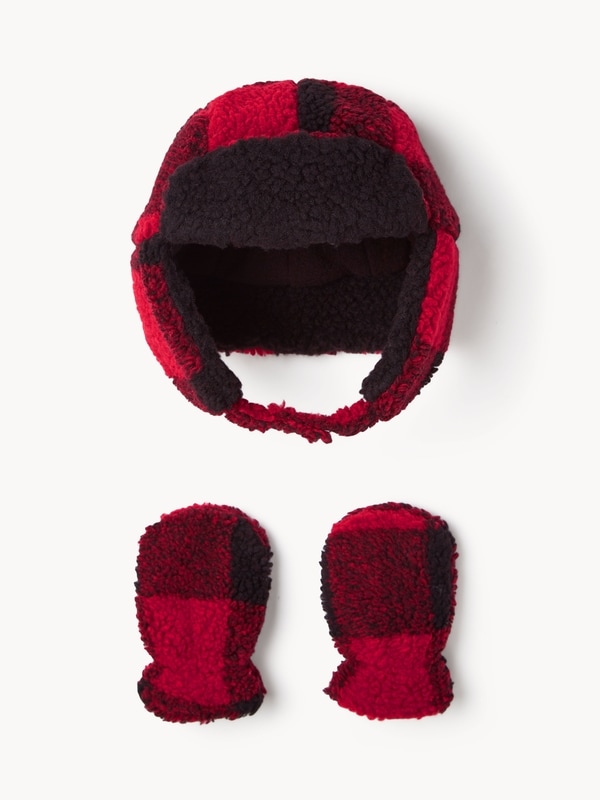 Joe Fresh Ensemble trappeur à carreaux, bébés garçons 1 ea, 19,00 $/1ch