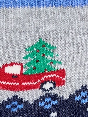 Baby Boys' 3-Pack Holiday Crew Socks