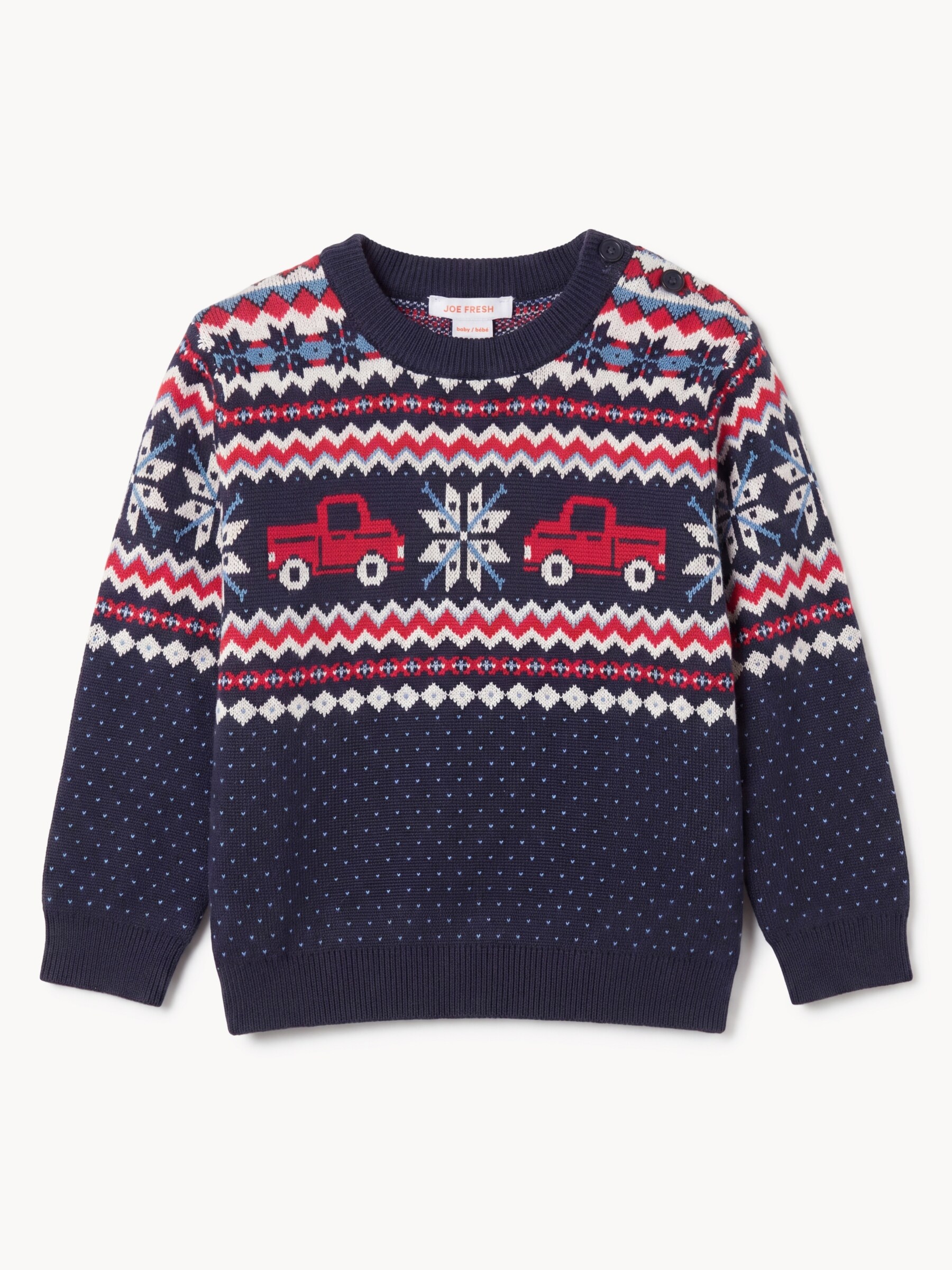 Chandail en tricot jaquard, bébés garçons