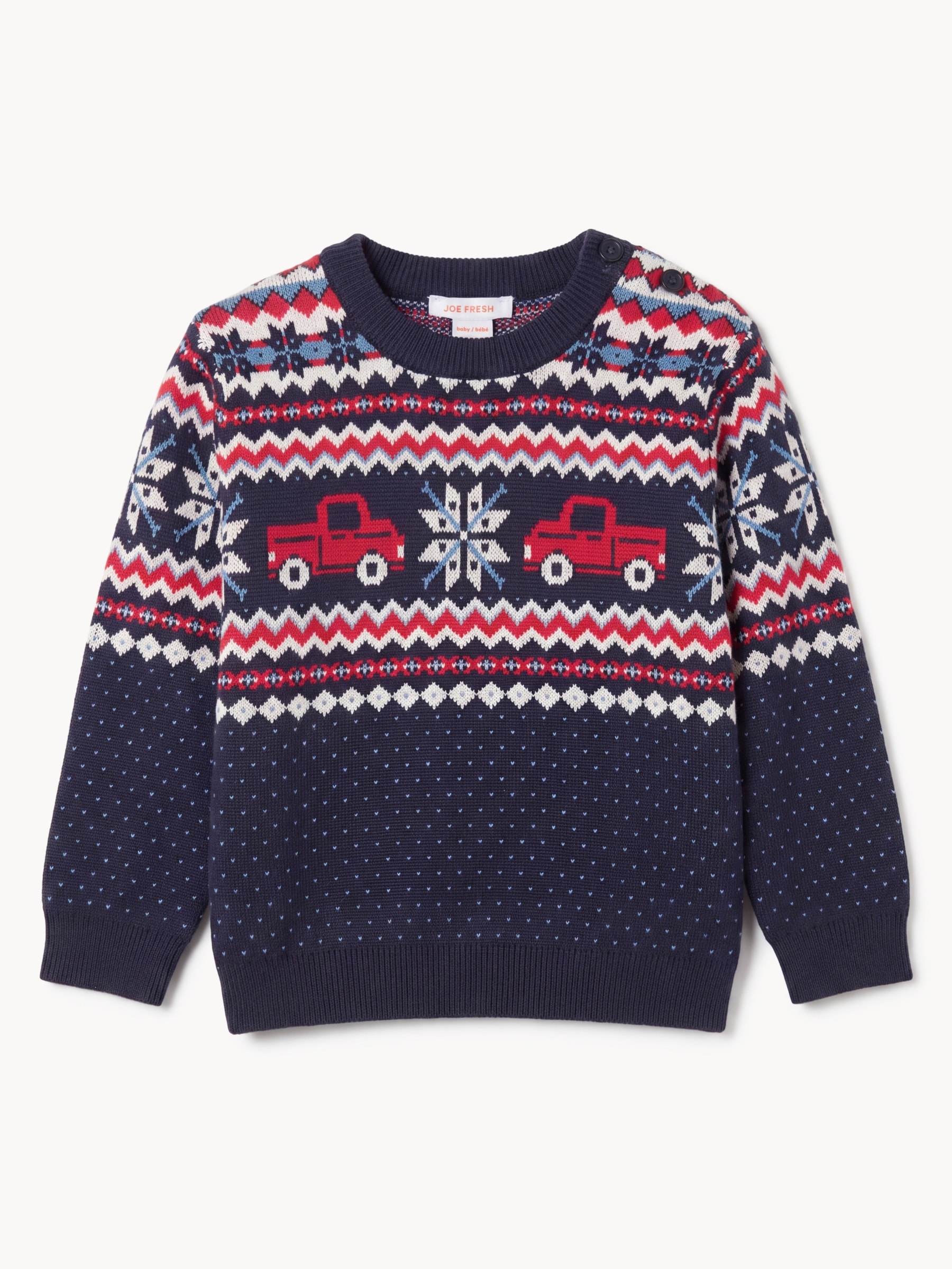 Chandail en tricot jaquard, bébés garçons