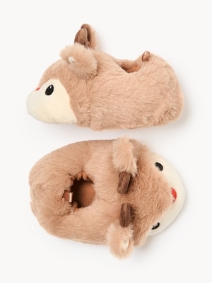 Baby Boys' Reindeer Slippers