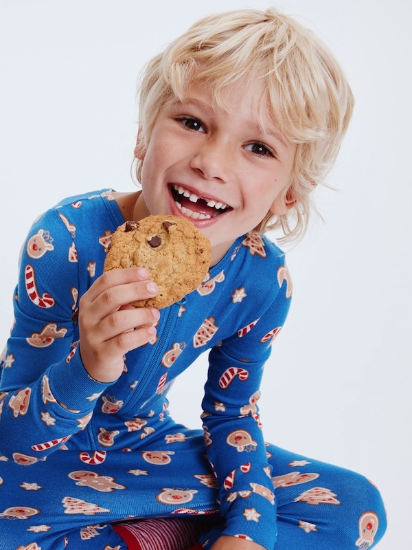 Kid Boys' Holiday Sleeper - Dark Blue