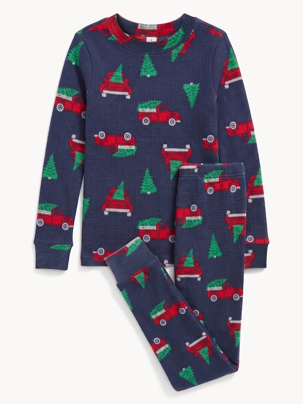 Kid Boys' Holiday Sleep Set - Navy
