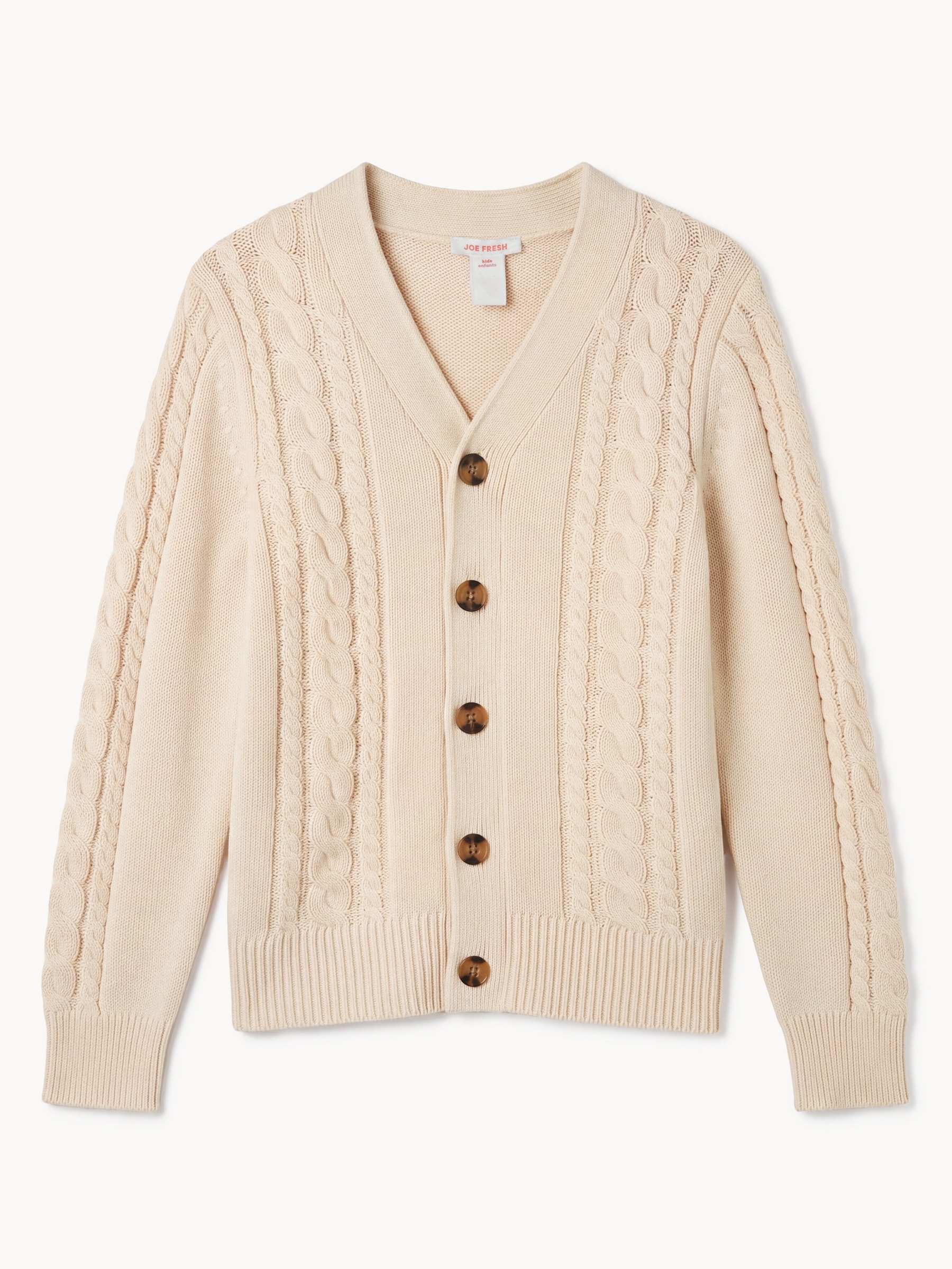 Kid Boys' Cable-Knit Cardigan