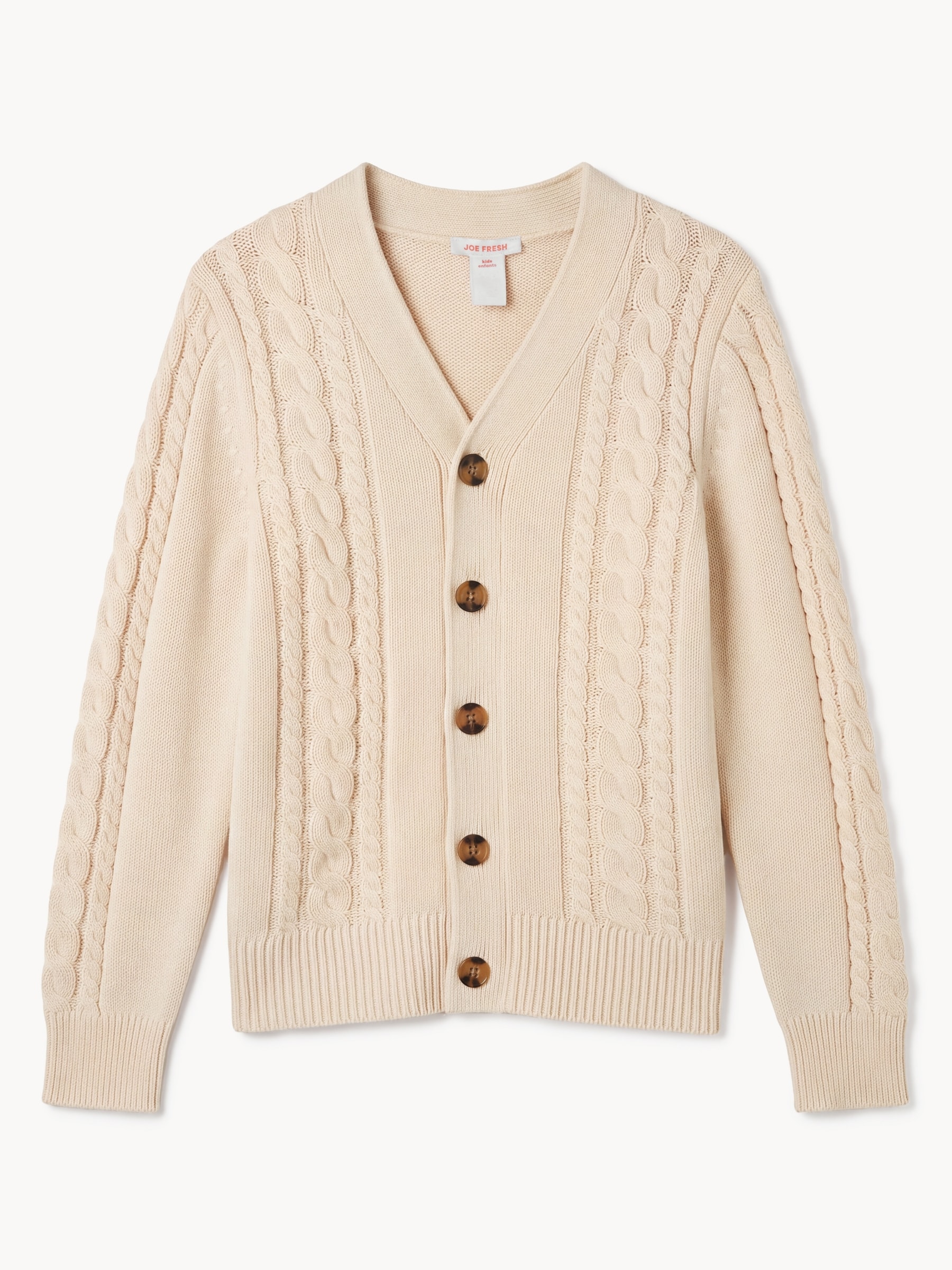 Cardigan en tricot torsadé, garçons