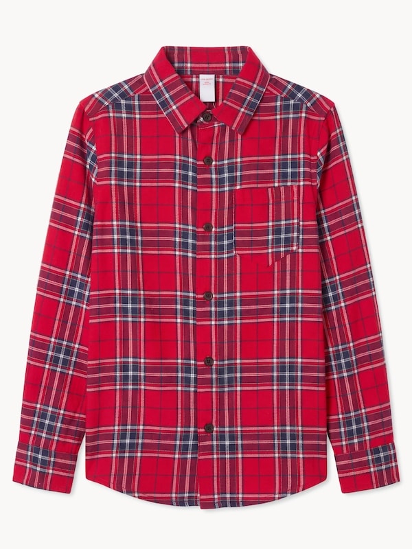 Joe Fresh Kid Boys' Flannel Button-Down Shirt 1 ea, $22.00/1ea