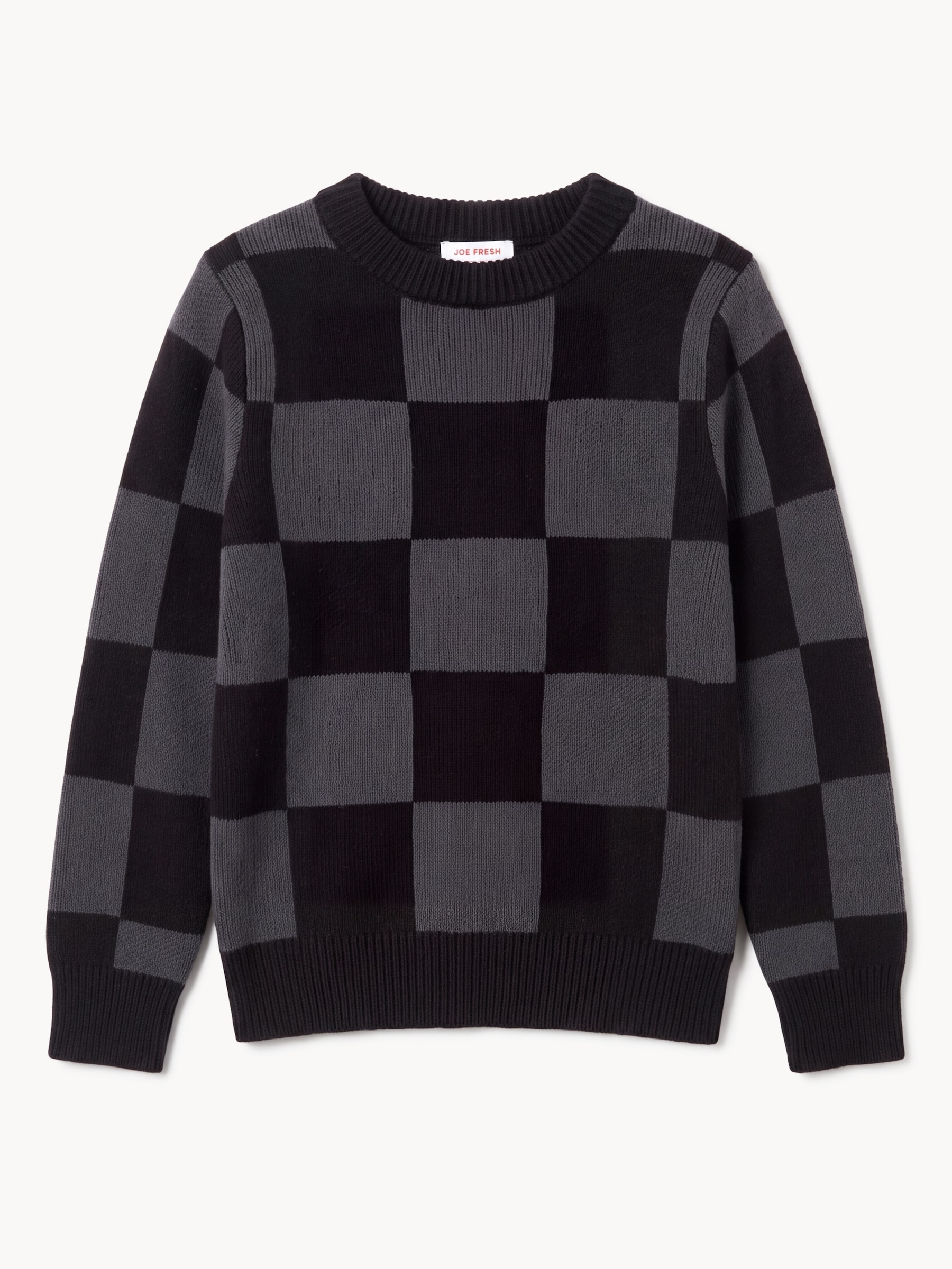 Kid Boys' Checkered Sweater