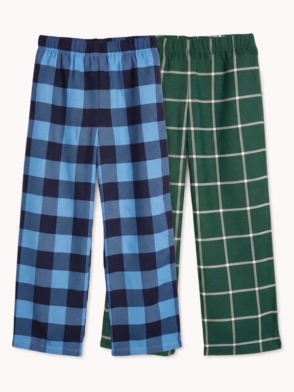 Kid Boys' 2-Pack Flannel Pajama Pants - Blue