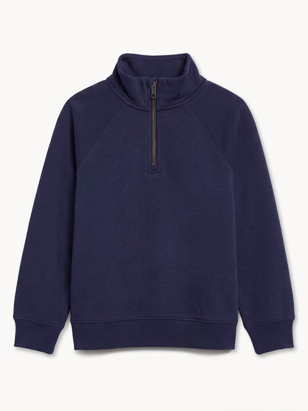Joe Fresh Chandail à col quart zip, garçons 1 ea, 19,00 $/1ch