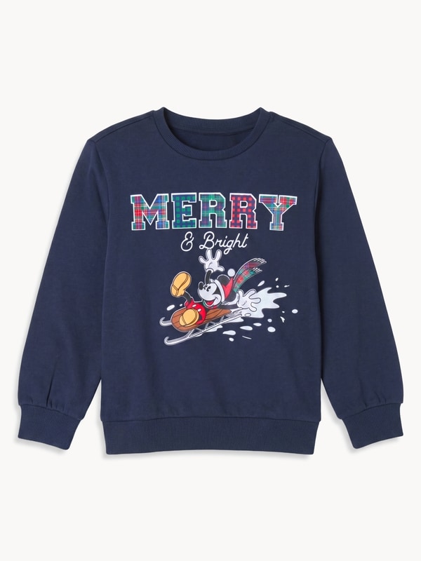 Joe Fresh Kid Boys' Disney Mickey Mouse Holiday Sweatshirt 1 ea, $24.00/1ea
