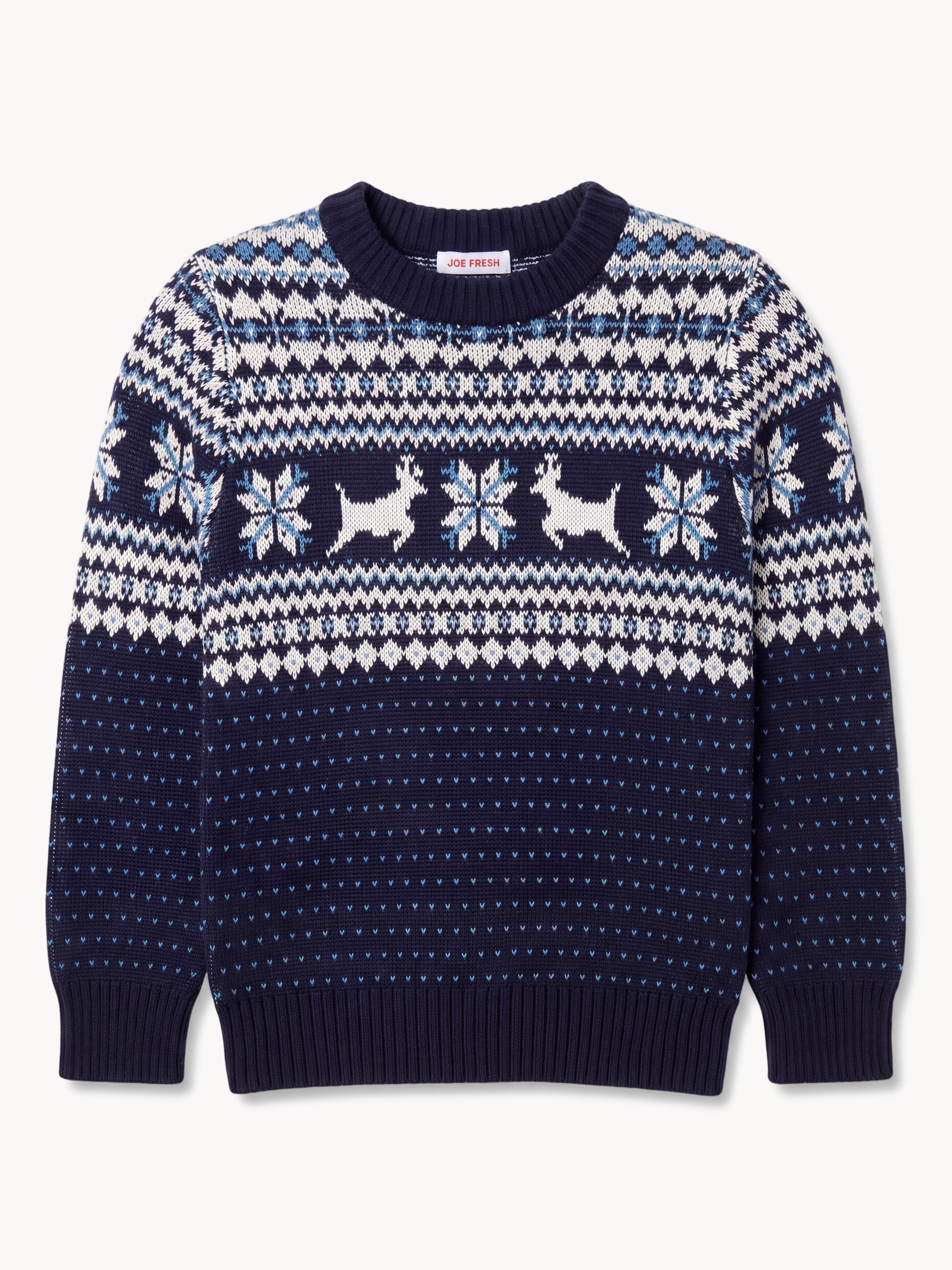 Chandail en tricot jacquard, garçons