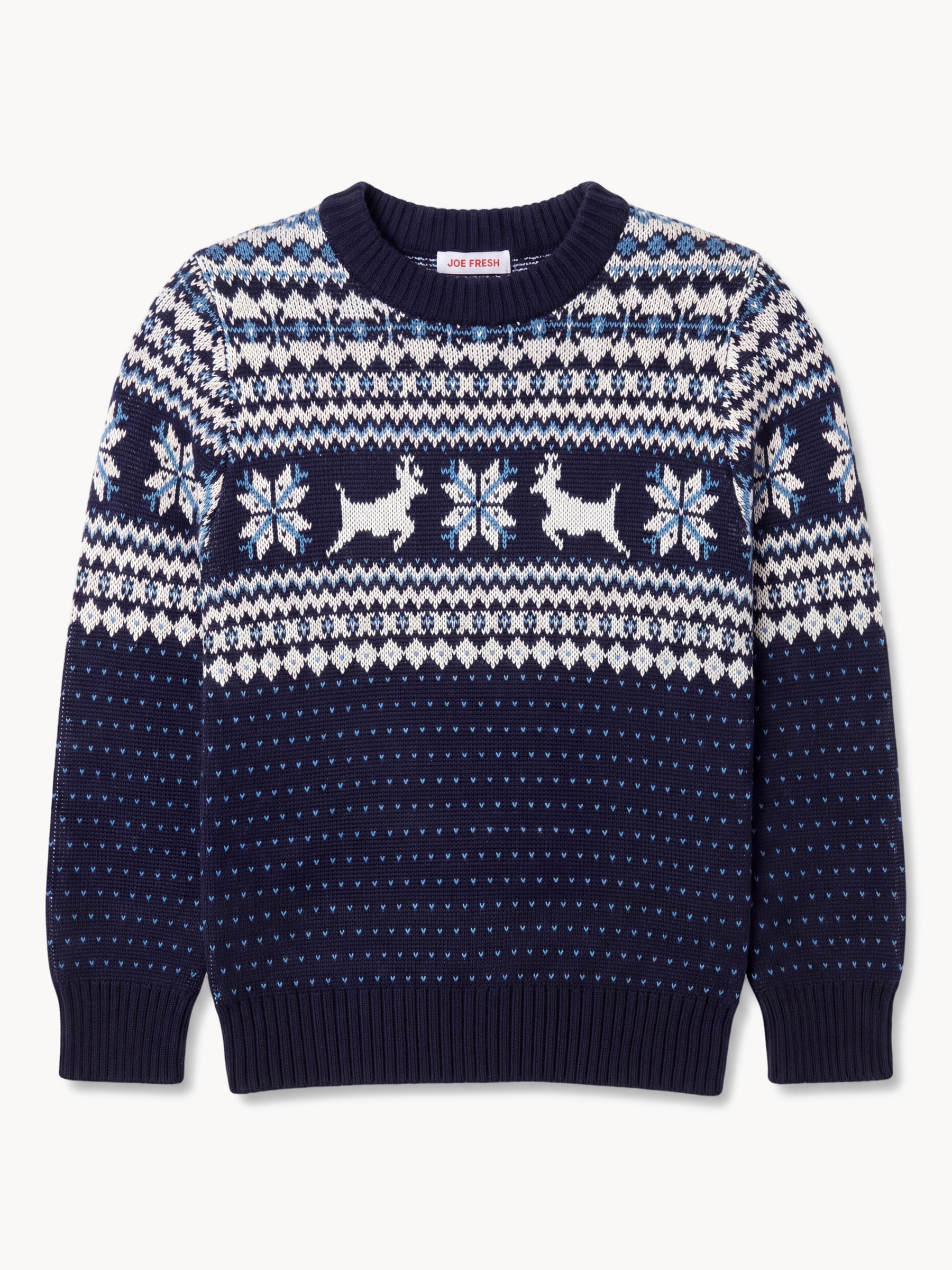 Chandail en tricot jacquard, garçons