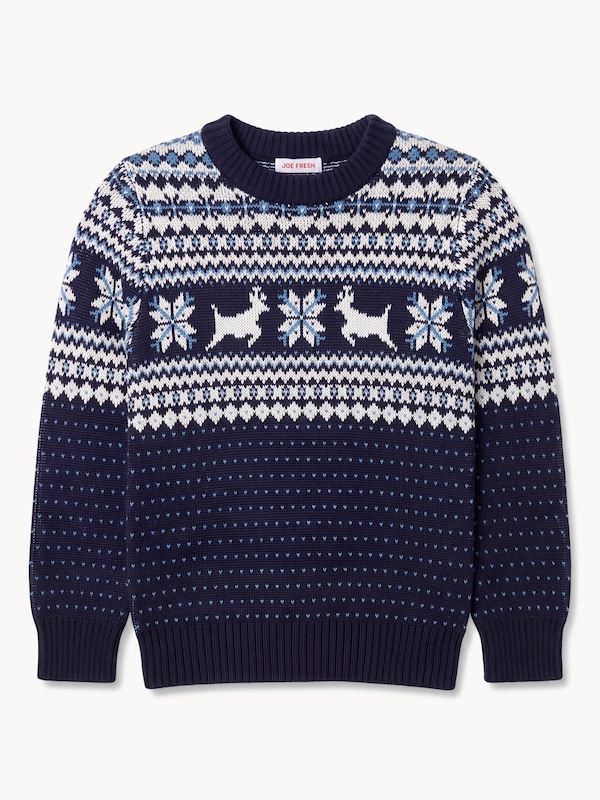 Joe Fresh Kid Boys' Fair Isle Sweater 1 ea, $29.00/1ea