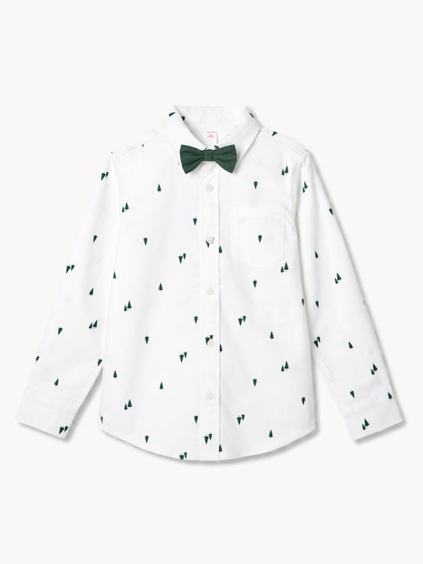 Chemise Oxford avec nœud papillon, garçons