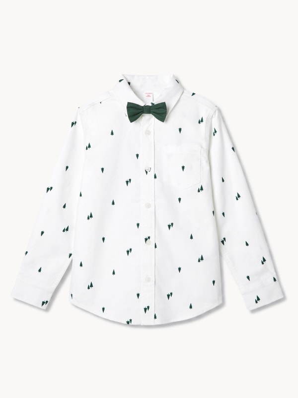 Chemise Oxford avec nœud papillon, garçons