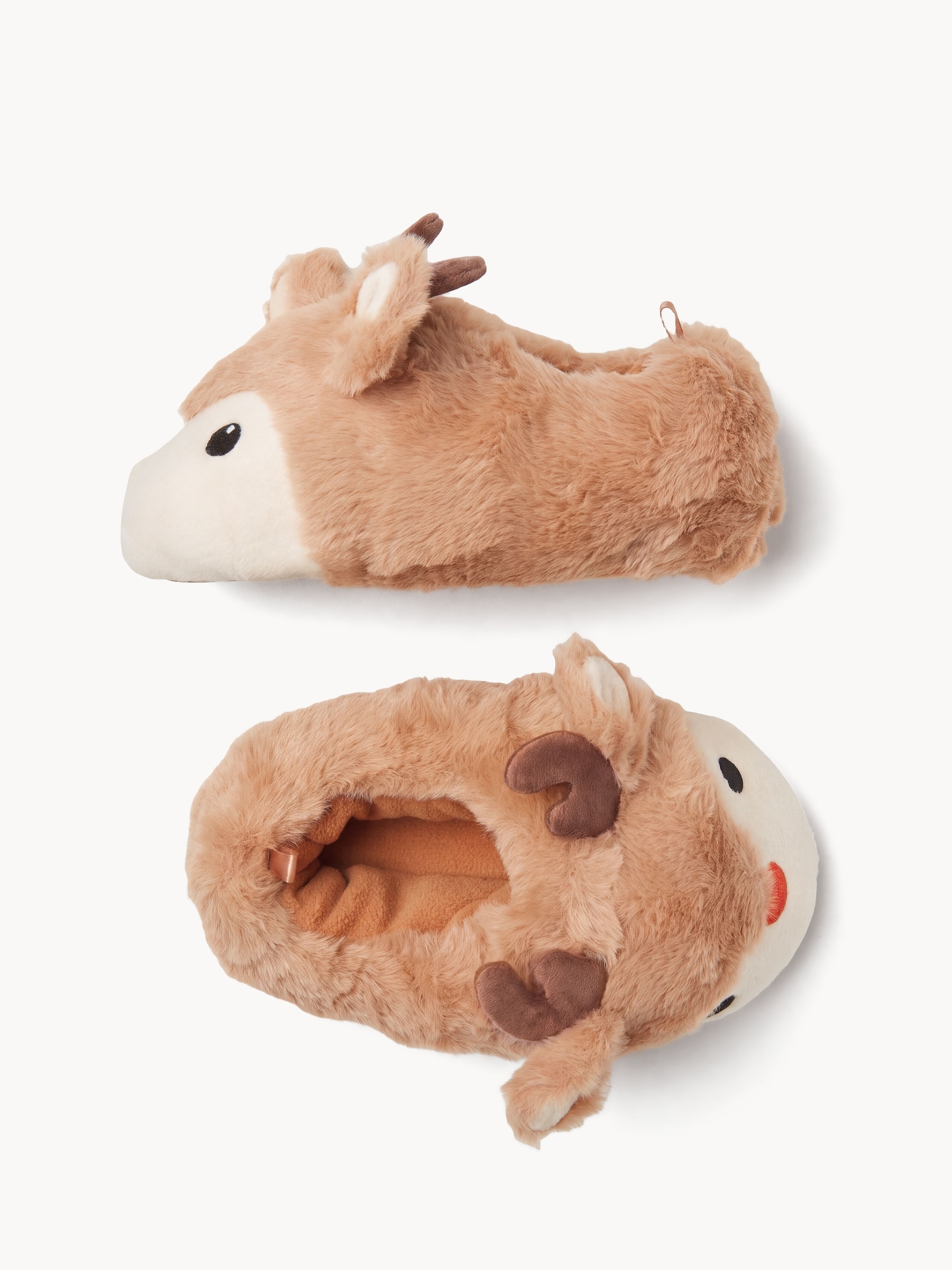 Kid Boys' Reindeer Slippers