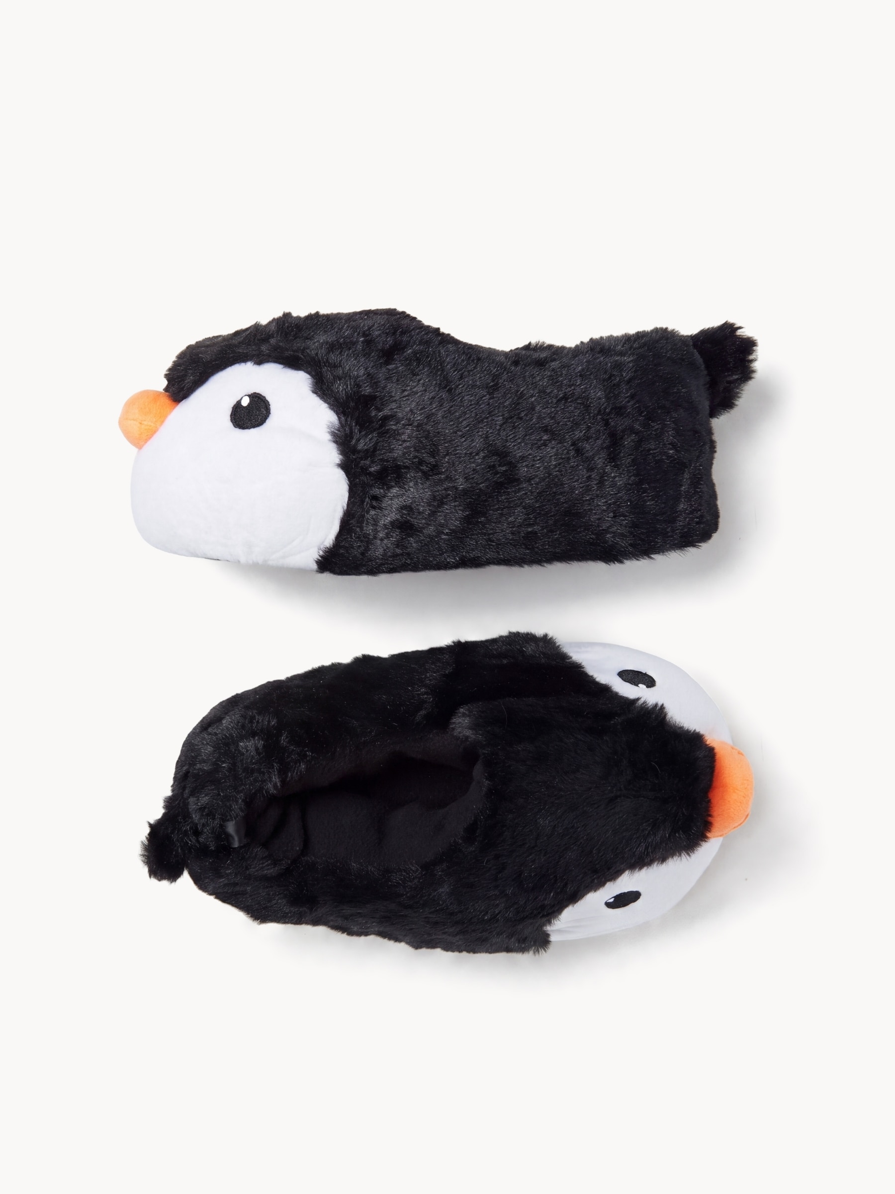 Pantoufles à motif de pingouin pour garçons