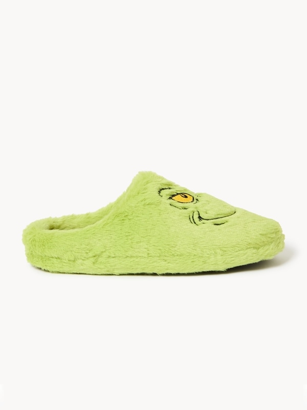 Kid Boys' Grinch Slippers - Bright Green