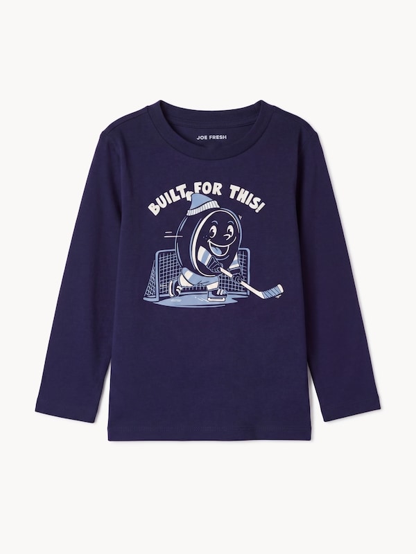 Joe Fresh Toddler Boys' Long Sleeve Holiday Top 1 ea, $10.00/1ea