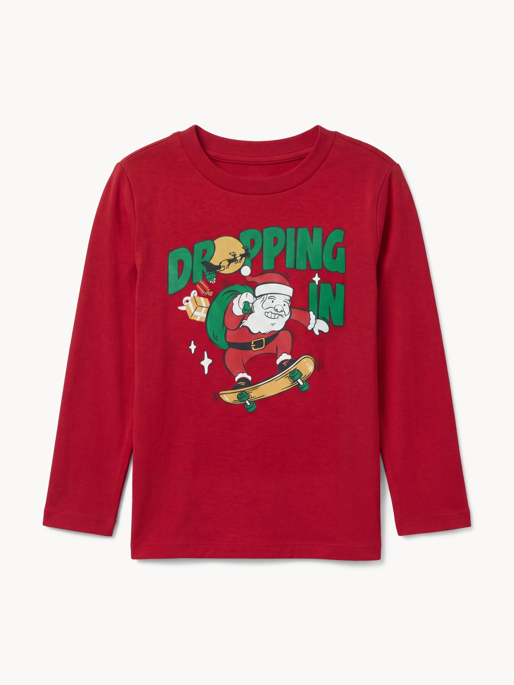 Toddler Boys' Long Sleeve Holiday Top