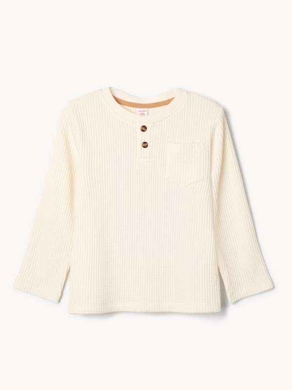 Joe Fresh Toddler Boys' Henley Long Sleeve Top 1 ea, $12.00/1ea