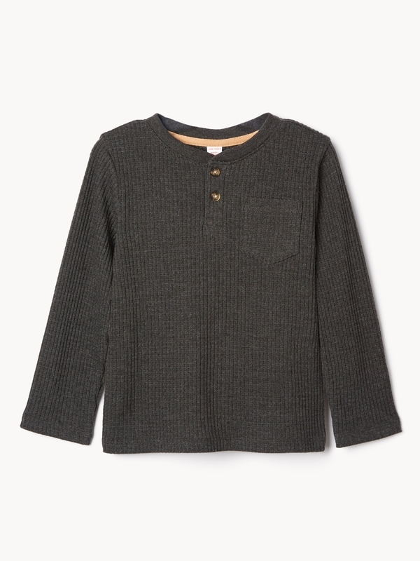 Joe Fresh Toddler Boys' Henley Long Sleeve Top 1 ea, $12.00/1ea