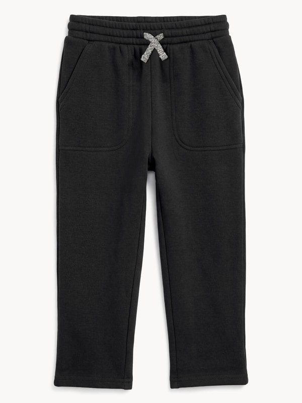 Toddler Boys' Fuzzy Fleece Joggers - JF Black