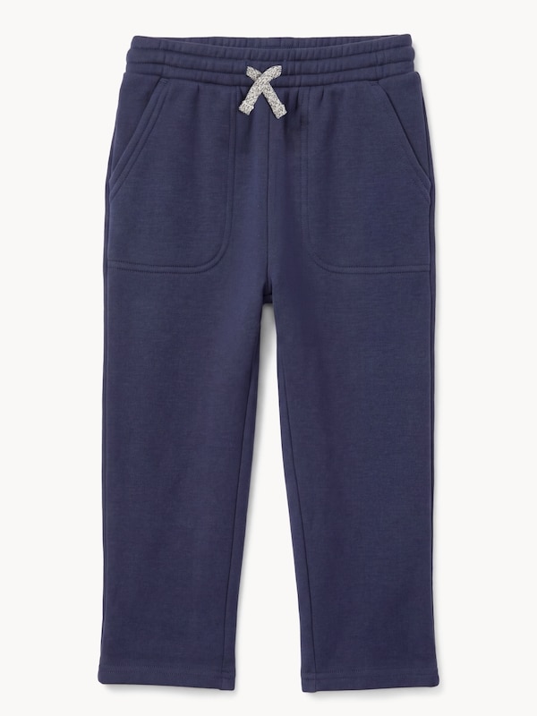 Toddler Boys' Fuzzy Fleece Joggers - Dark Navy