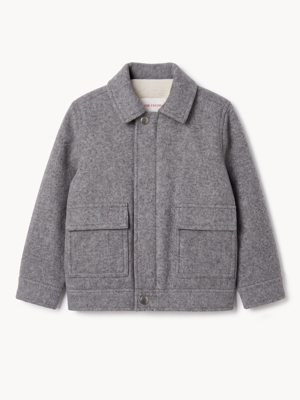 Joe Fresh Toddler Boys' Melton Jacket 1 ea, $35.00/1ea